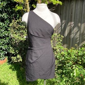 NWT FAME & PARTNERS Asymmetrical Mini Dress $179
